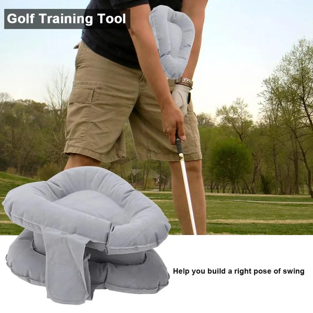 Aide au swing gonflable de golf pour s'entraîner à la maison