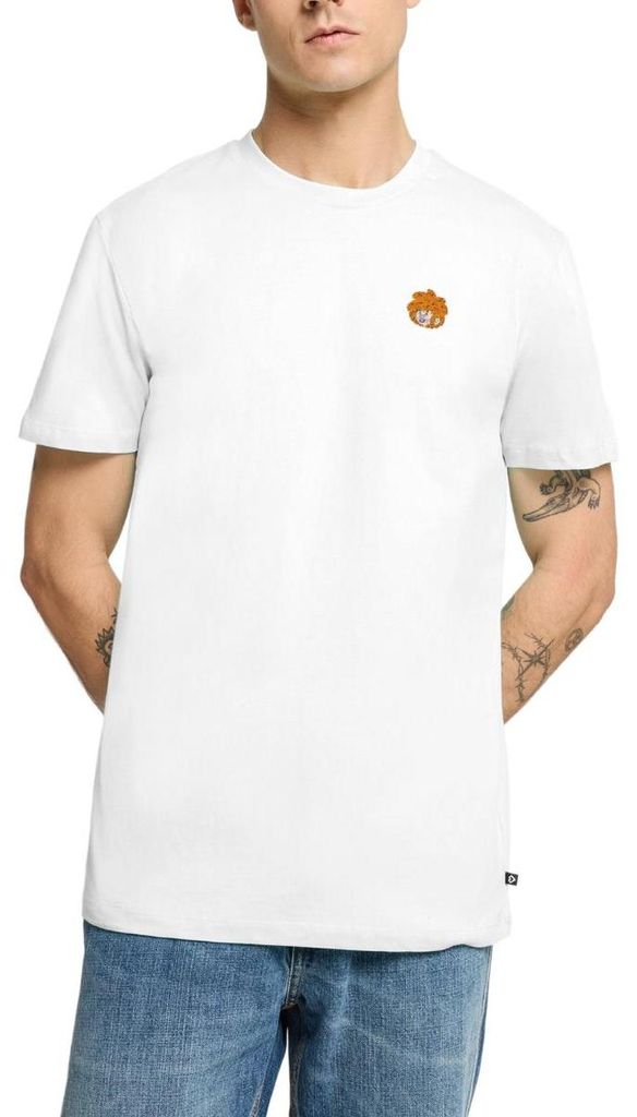 Spreadshirt Pumuckl Stickdesign Männer Premium T-Shirt, 3XL, Weiß