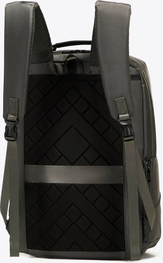 Sac à dos ordinateur 15,6 pouces gris coupe droite ultra résistant