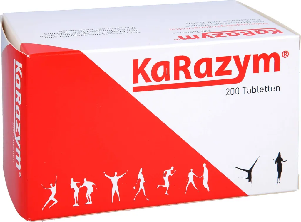 Karazym gastro-résistant 200 pc : complexe enzymatique haute absorption