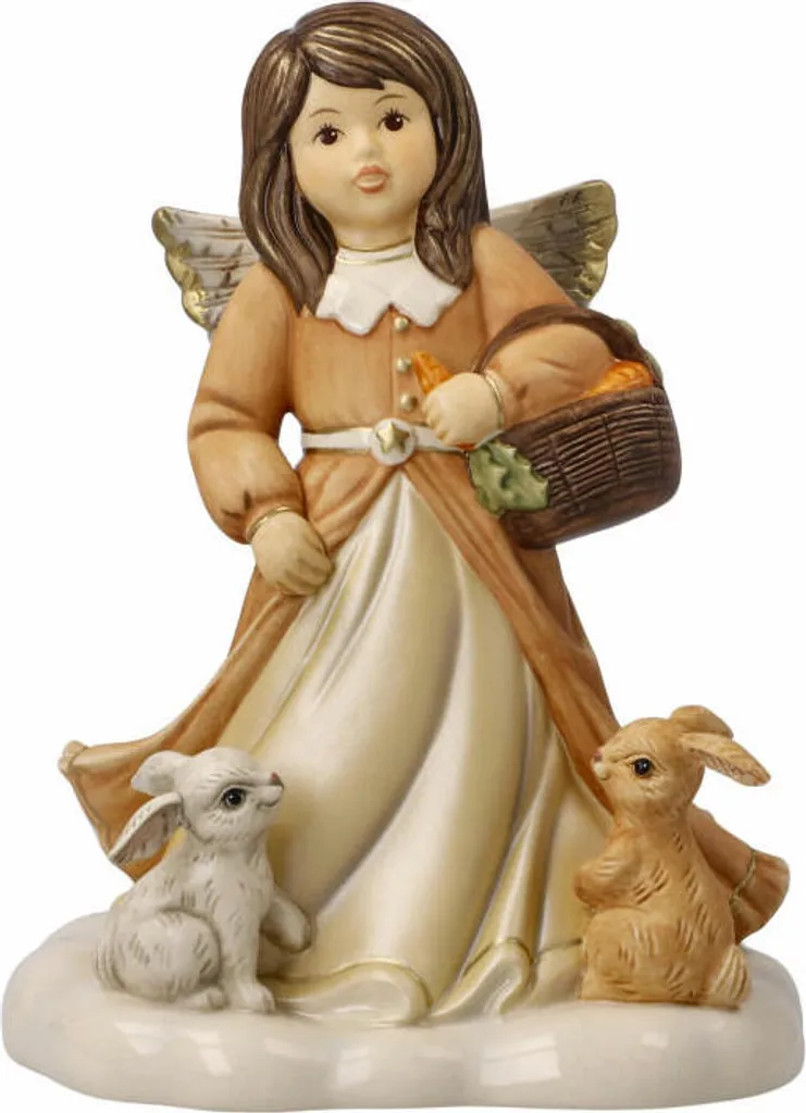 Cadeau Noël Goebel Messagers du Ciel : Figurine Porcelaine Durable