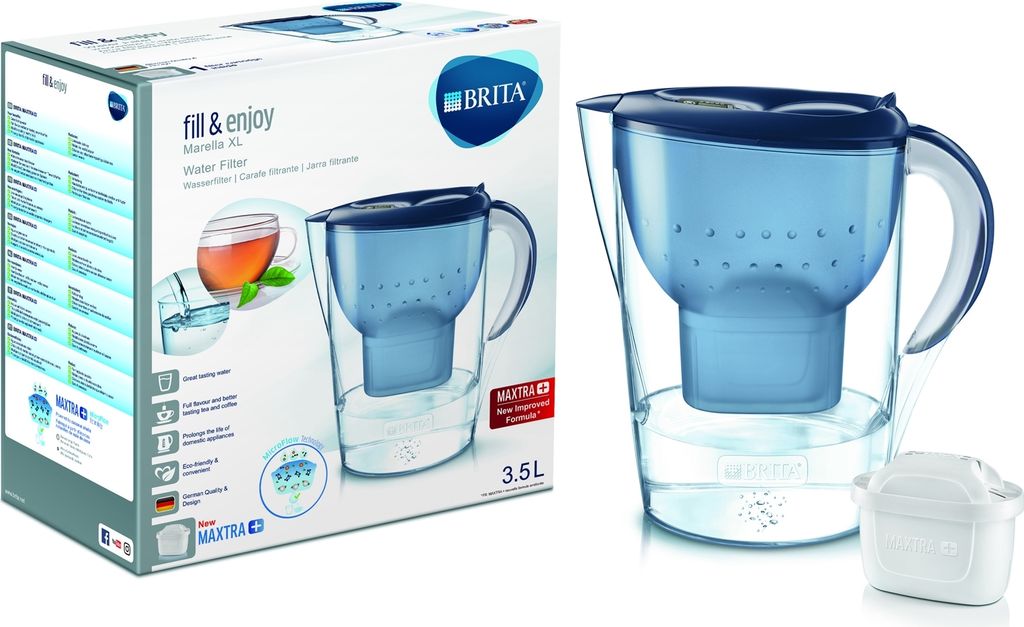 Filtr do dzbanka Brita Marella XL 3,5 l Niebieski, Zdjęcie produktu 