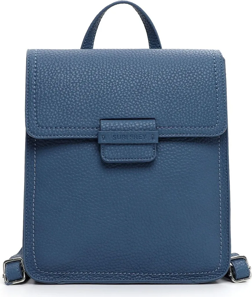 Sac à dos femme bleu denim Berly SURI FREY pour un look décontracté