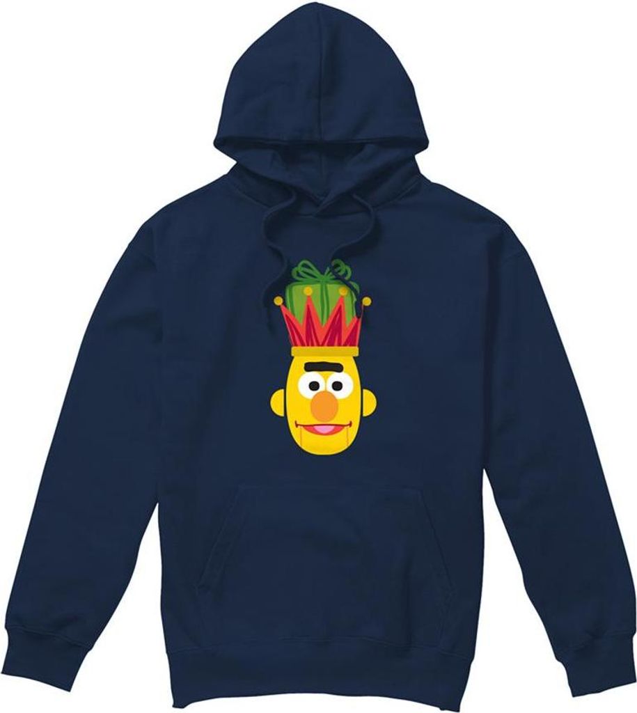 Sesame Street - Kapuzenpullover für Herren/Damen Uni, weihnachtliches Design TV26700 (S) (Marine)
