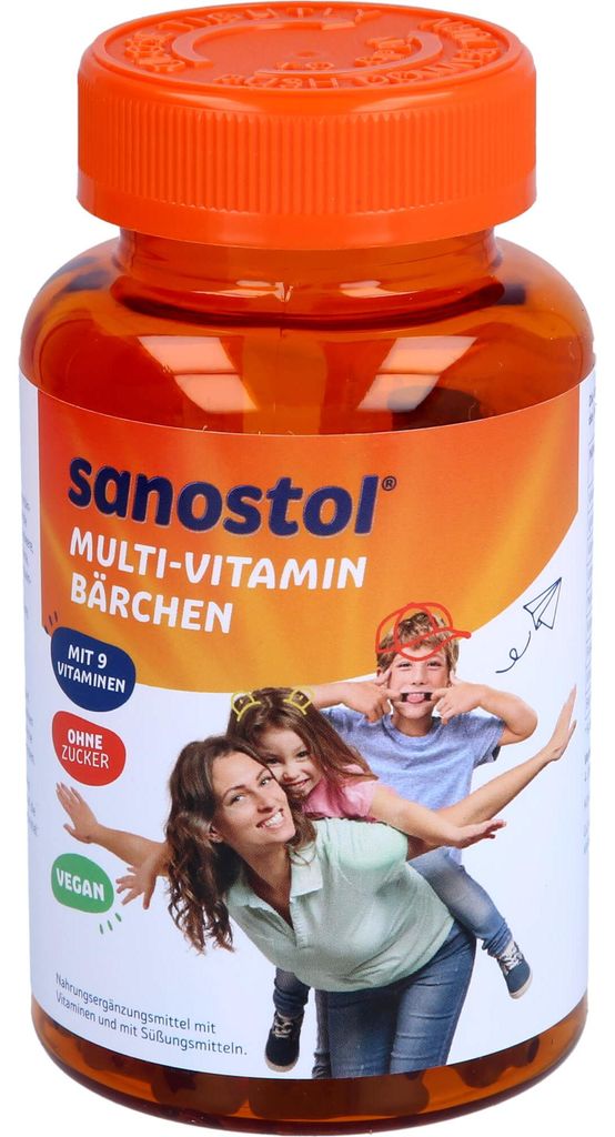 Sanostol Multi-Vitamin Bears 60 kapsúl Obrázok produktu 