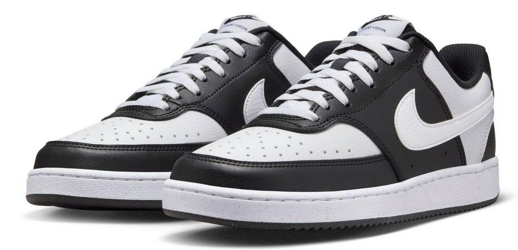 Nike Sneaker 'Court Vision Lo NN' Black/White, Damen:43 EU Produktbild 