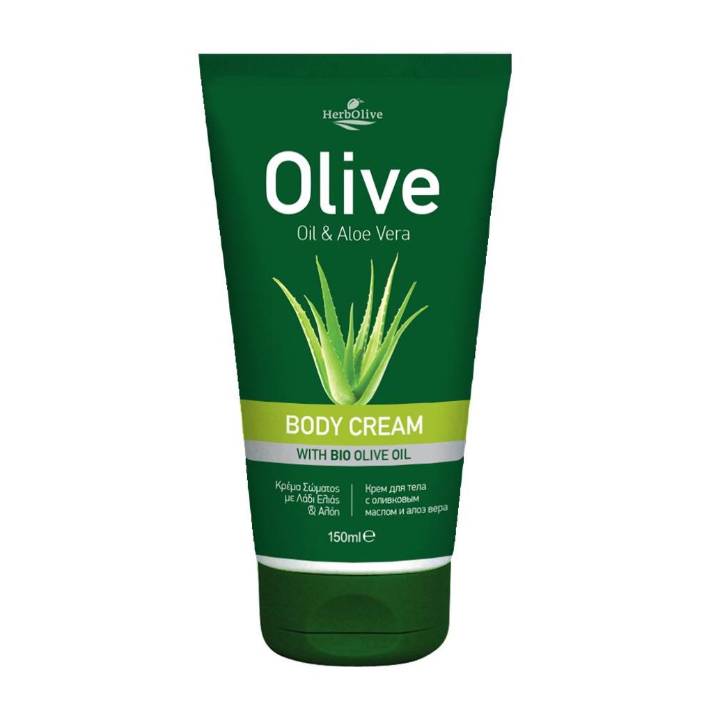 Herbolive Körper Creme Olivenöl & Aloe Vera 150ml Produktbild 