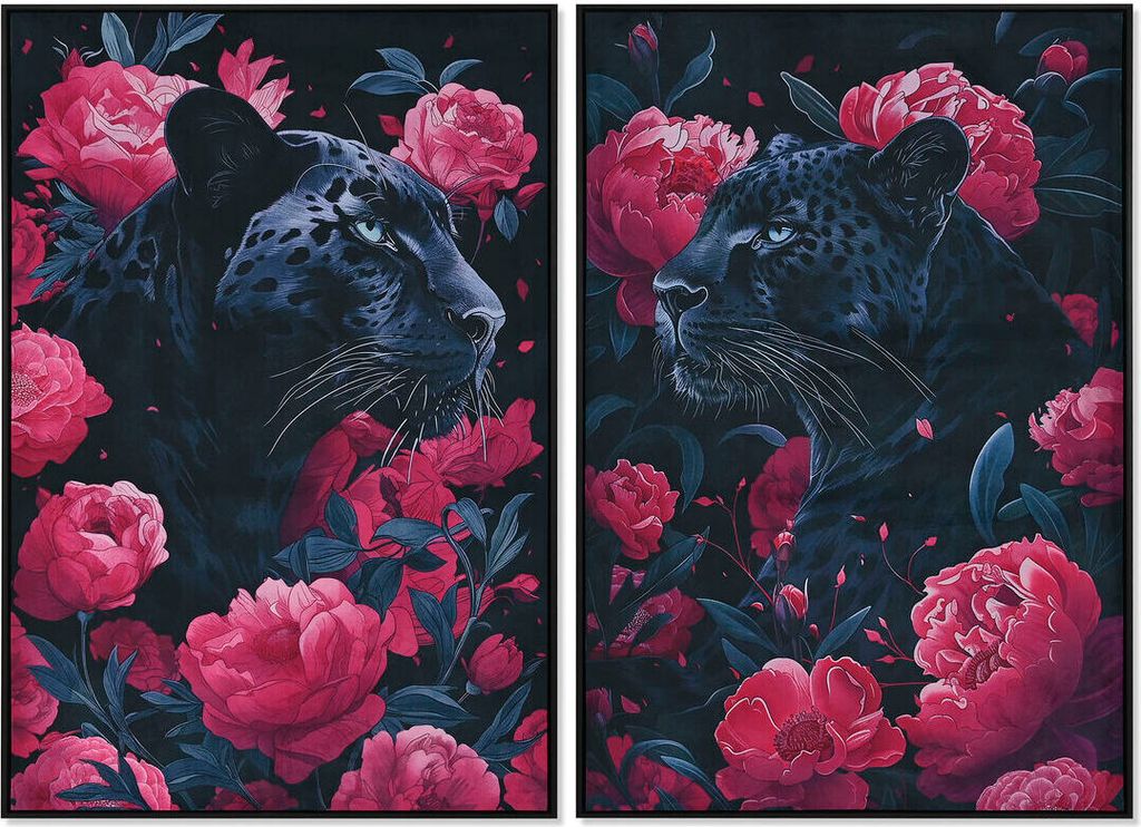 Home Tabelle ESPRIT Schwarz Rosa 83 x 4 x 123 cm (2 Einheiten)