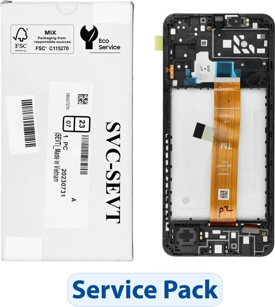 Réparer Écran Samsung Galaxy A04s - Afficheur LCD Neuf SM-A047F Origine