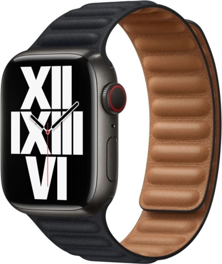 Eko, Armband für Apple Watch 42/44 und 45mm mit magnetischen Gliedern, Schwarz