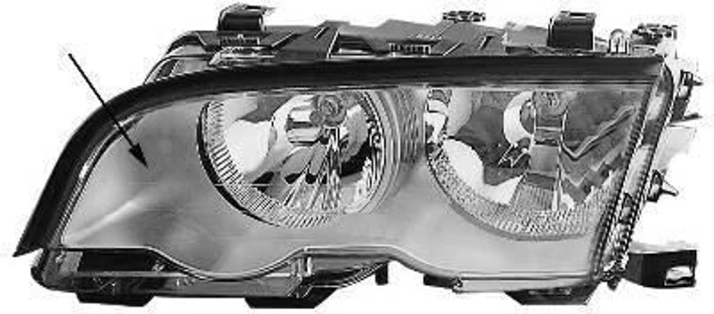 VAN WEZEL Scheinwerfer Links für BMW 3 Limousine (E46) 0646961