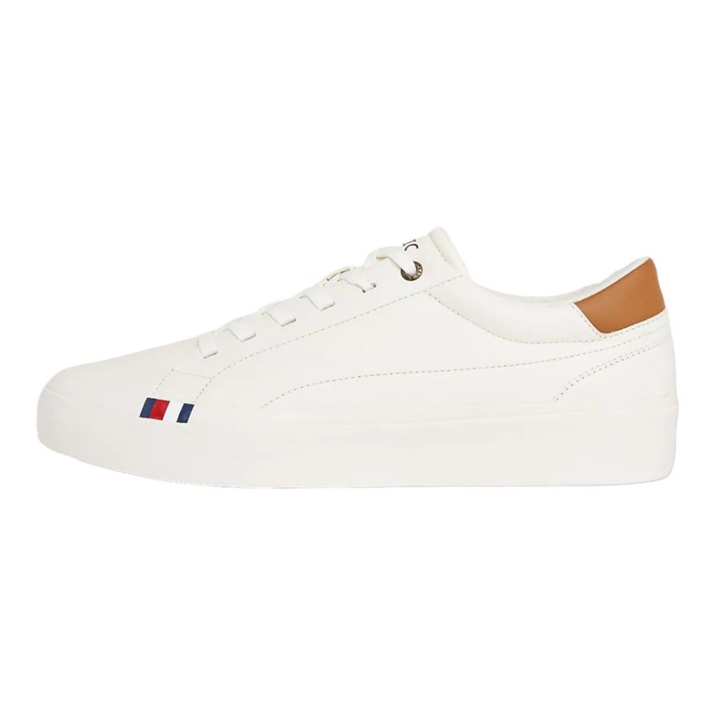 TOMMY HILFIGER HERREN-SPORTSCHUHE WEISS : Farbe - Weiß, Größe - 46 Größe: 46 Farbe: Weiß