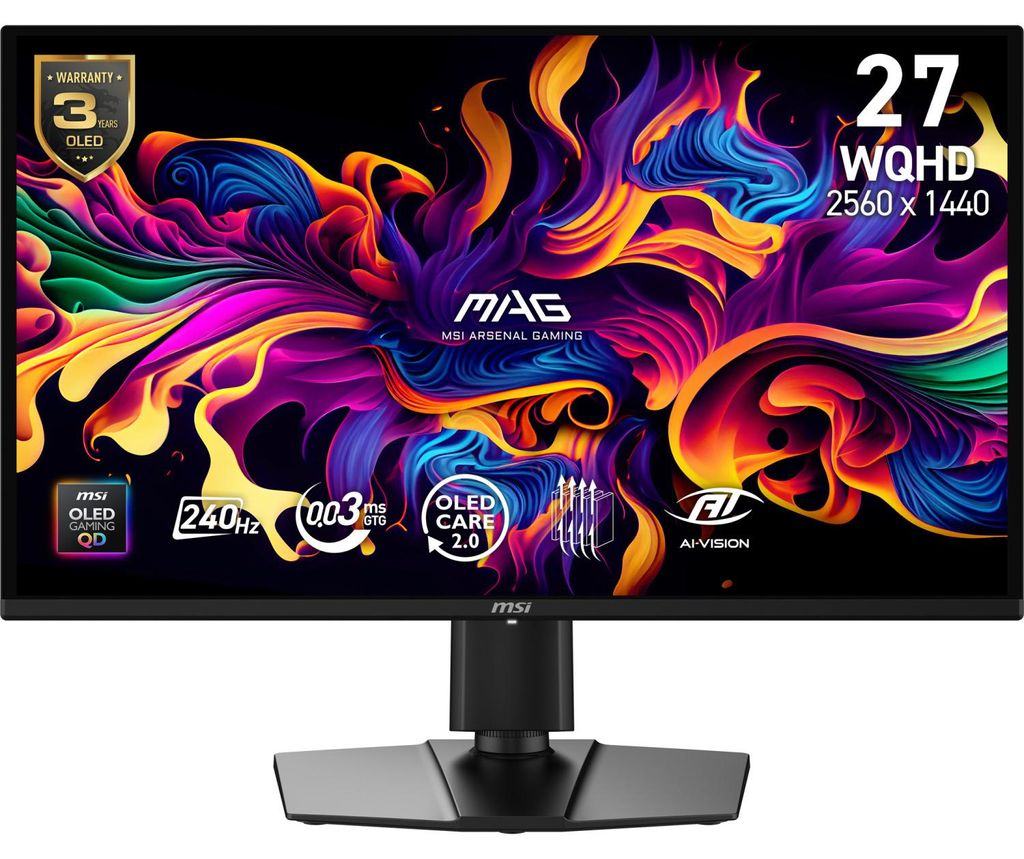 MSI MAG 274QP QD-OLED X24 écran plat de PC 67,3 cm (26.5") Image du produit 