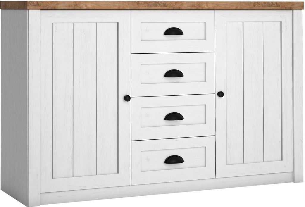 Gala-Möbel Sideboard Prowansja Anderson 2 Türen 4 Produktbild 1