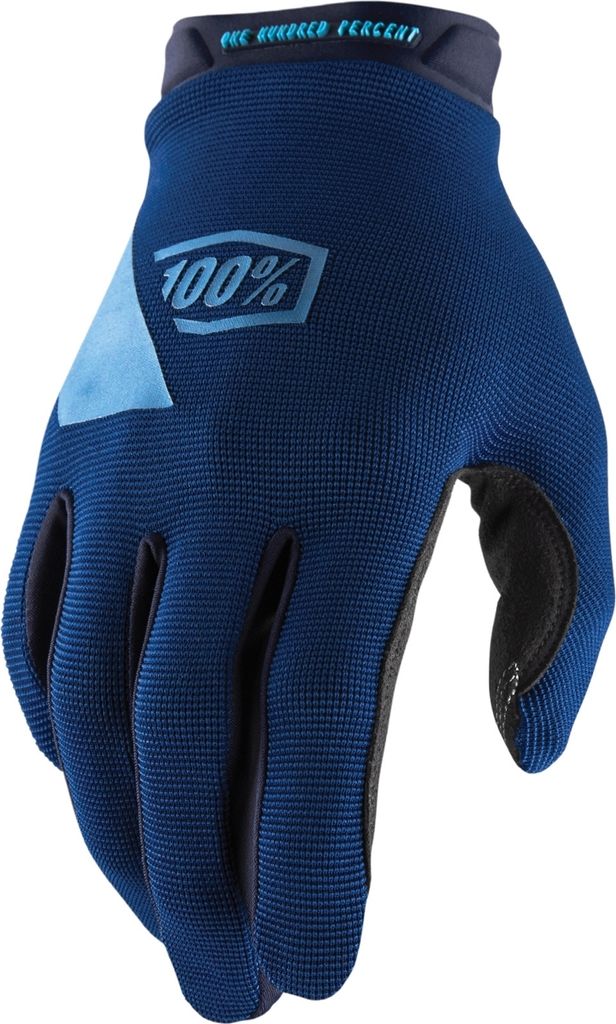 100% SPEEDLAB Langfinger-Fahrradhandschuhe - RIDECAMP - Blau S