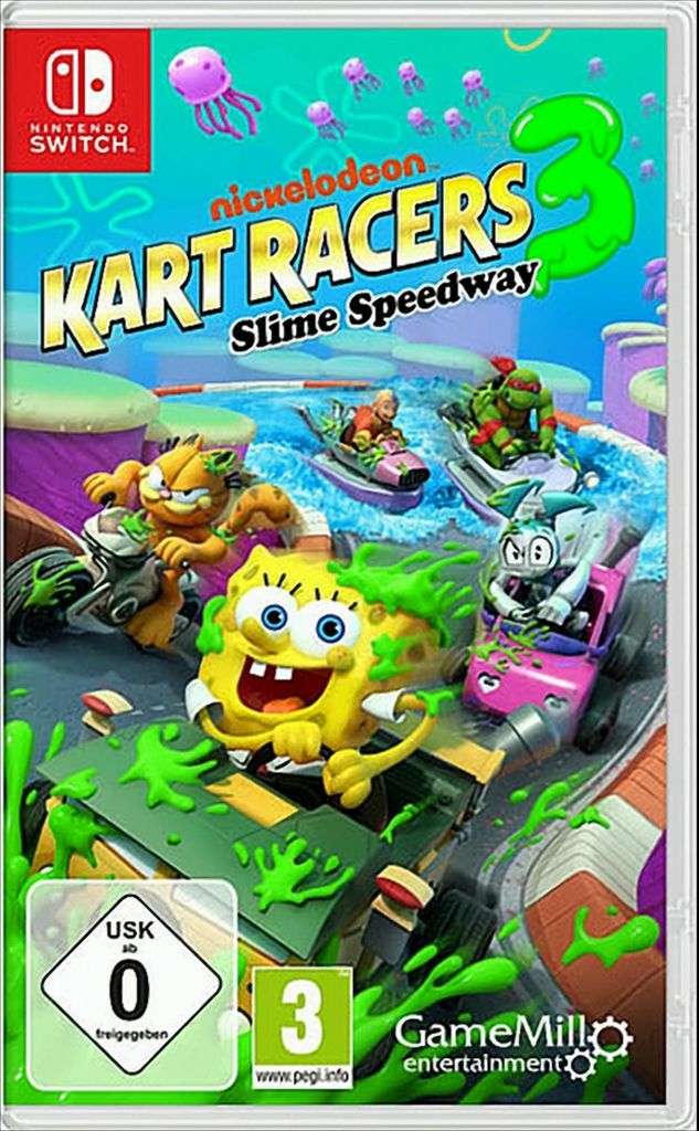 Nickelodeon Kart Racers 3 - Slime Speedway (Nintendo Produktbild 