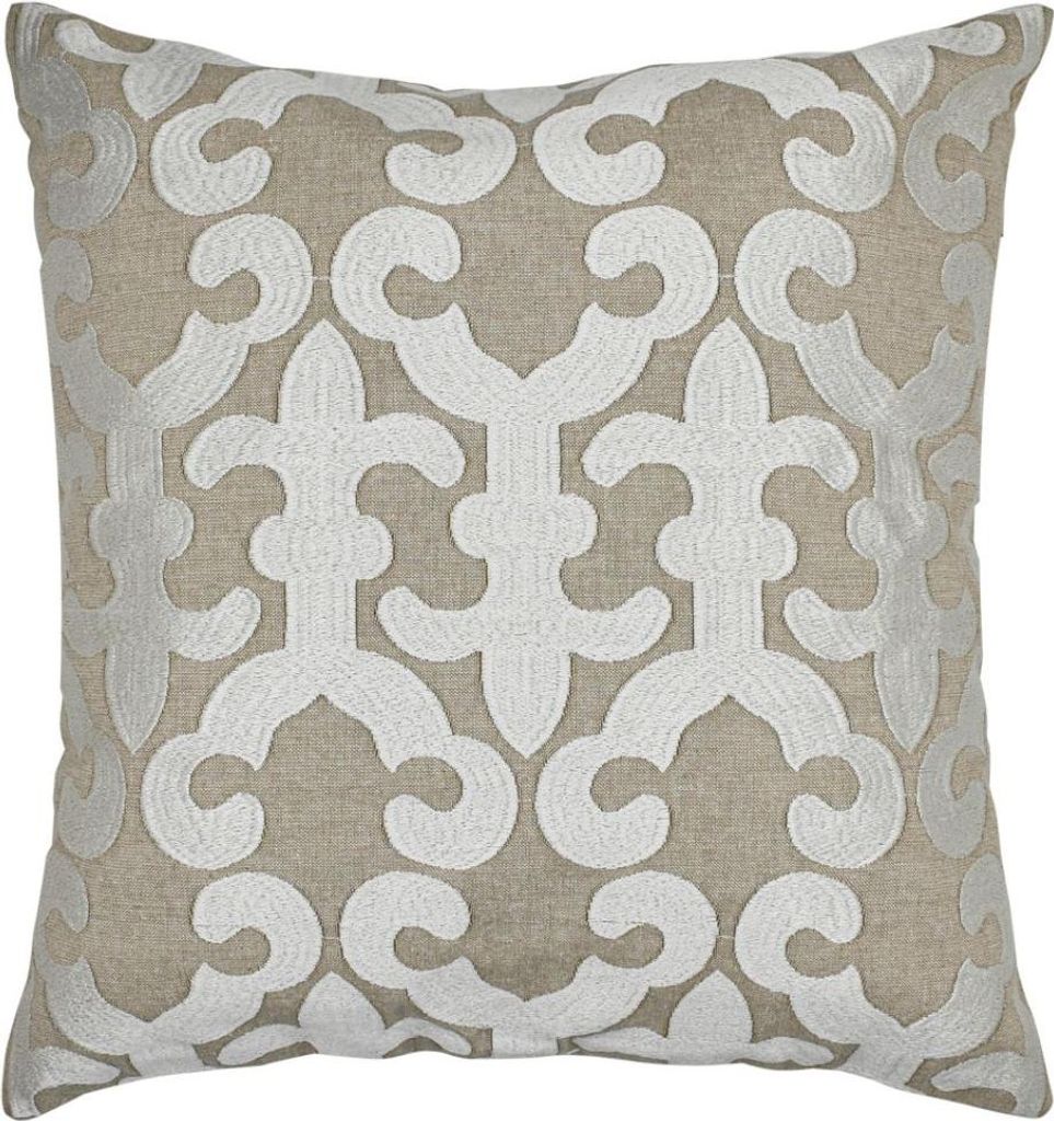 Marrakesch Kissenbezug Kissen 40x40 cm groß | Sofakissen Kuschelkissen aus Baumwolle bestickt als aesthetic Wohnzimmer Deko auf dem Sessel & Sofa ...