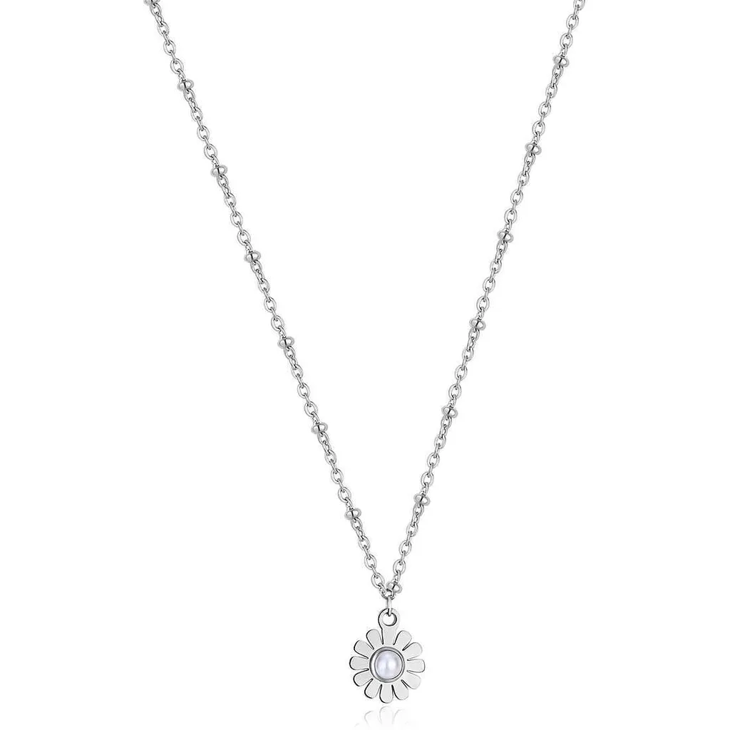 Collana con Pendente Sagapò Messaggio - Argento 42cm Elegance