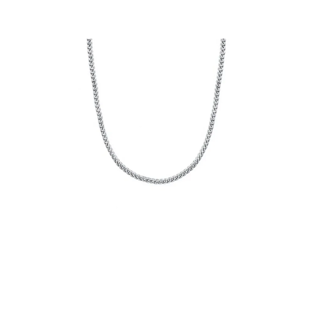 Bijou Homme s.Oliver Collier Argenté 55 cm Idéal pour Look Quotidien