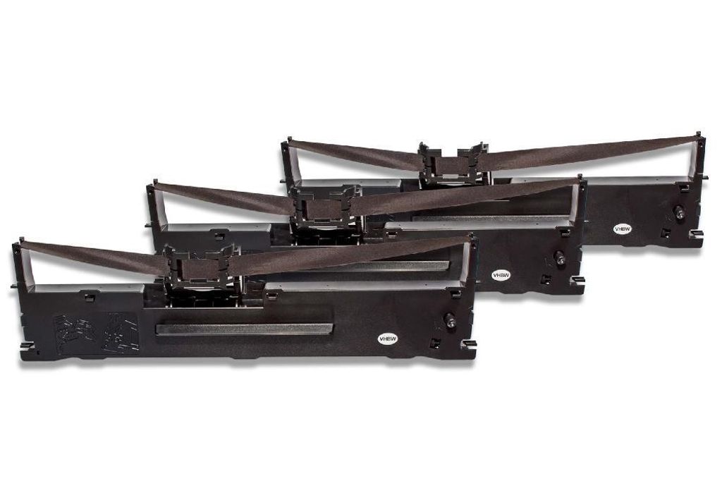 vhbw 3x Farbband Schriftband kompatibel mit Epson LQ 630, Produktbild 