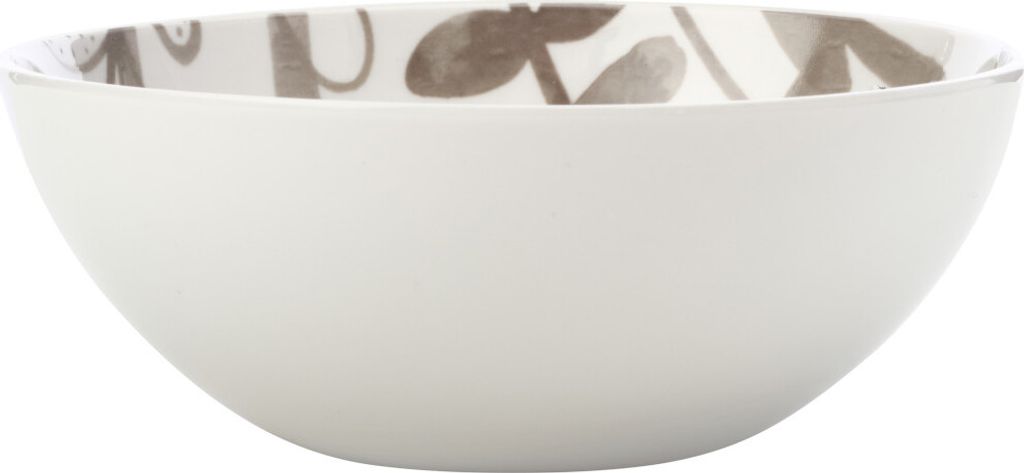 Maxwell & Williams Schale Dusk, Schüssel mit Floralmuster, Porzellan, Taupe, 16 cm, AW0583