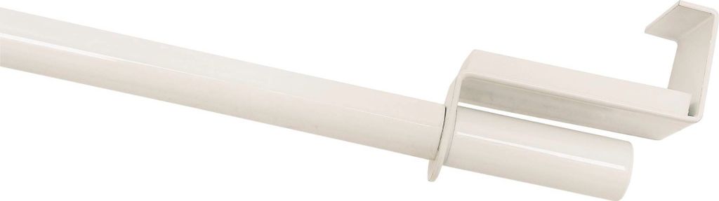 Gardinia Spannvitrage Ø 9 mm weiß 90 - 130 cm