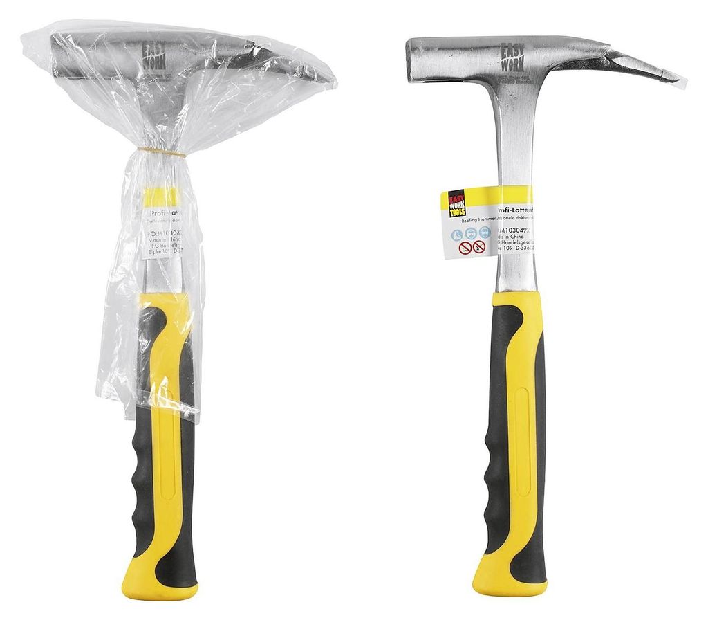 EASY WORK Profi-Lattenhammer – 6er Vorteilset Immagine del prodotto 