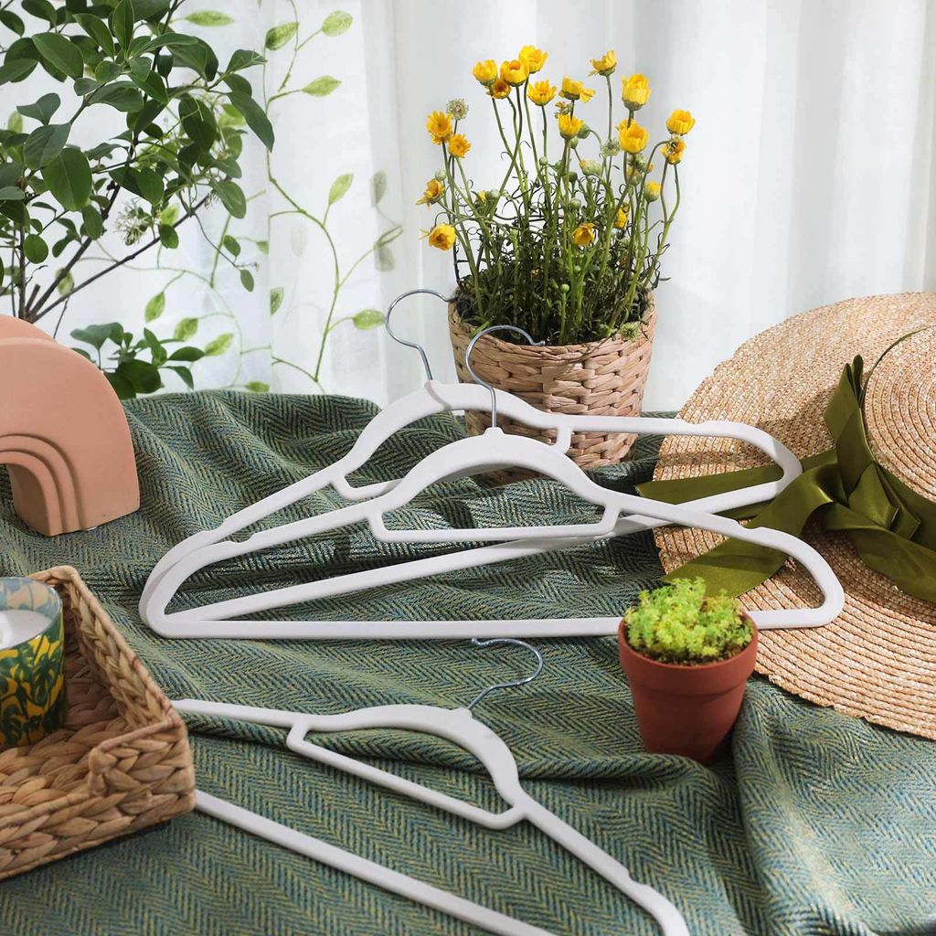Ramínka sametová Janika, Set 50 ks, Bílá Obrázek produktu 6