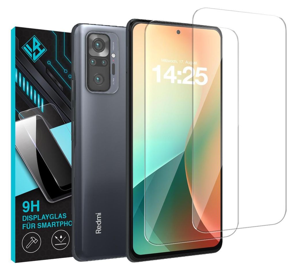 2x 9H Schutzglas Displayschutzfolie für Xiaomi Redmi Note Produktbild 