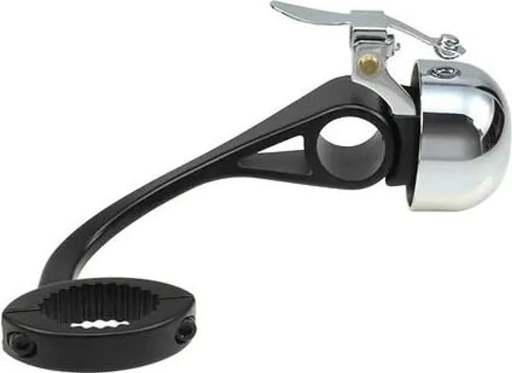 Sonnette de vélo haut de gamme en chrome brillant - Crane Bell E-NE SBR