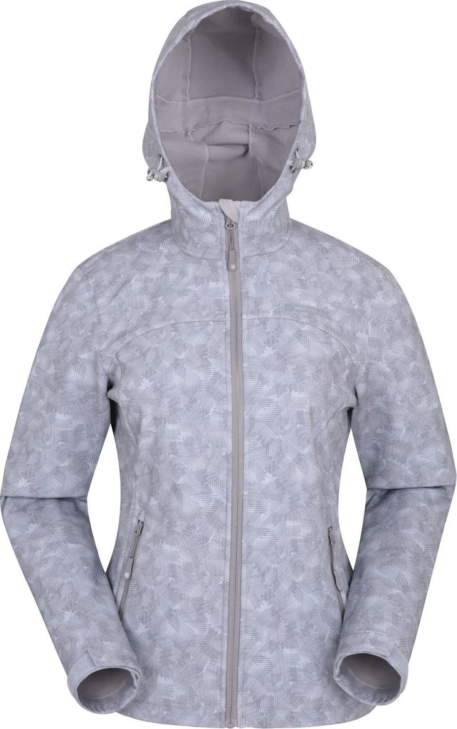 Exodus - Softshelljacke für Damen MW2595 (44 DE) (Hellgrau)