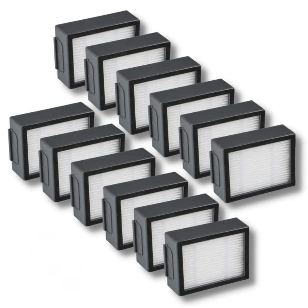 12-Pack Ersatz Filter für iRobot Roomba e5 e5154 e6 i7 i7+ i7156 i1 i3 i4 i8 Luftfilter HEPA (Nicht für Combo J7+) Staubabsauger Ersatzteile