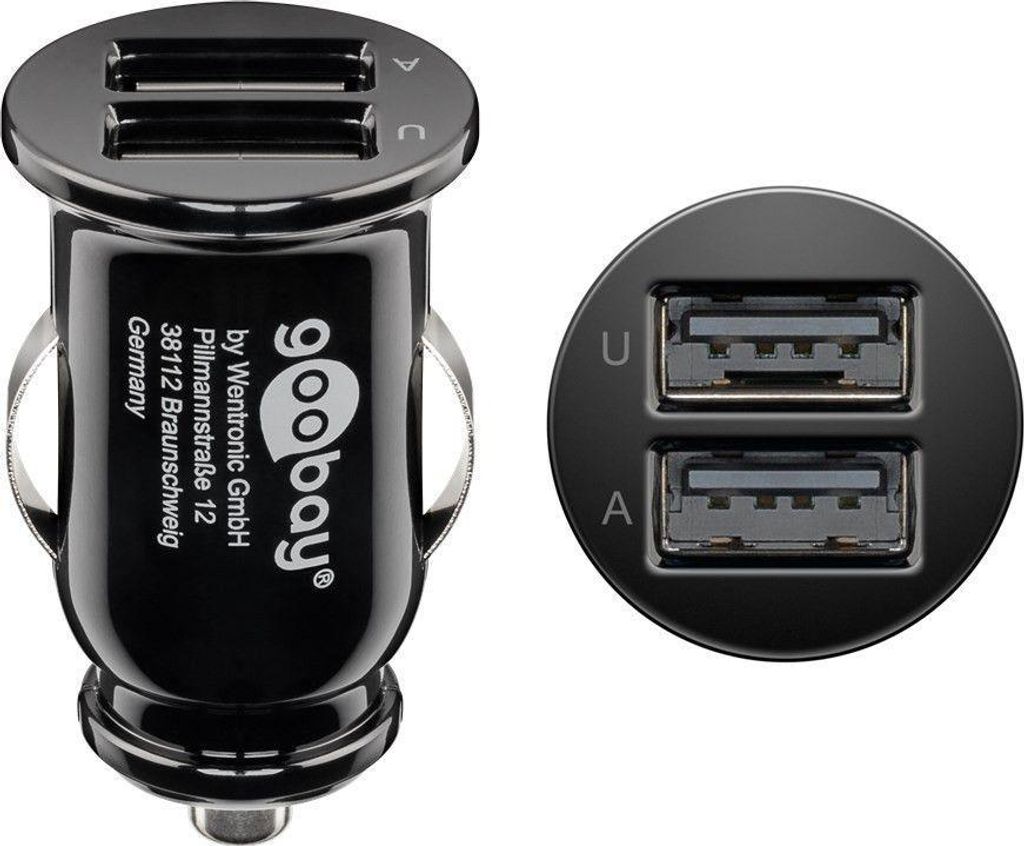 Dual USB-Autoladegerät 2,1 A Zigarettenanzünder-Stecker, Produktbild 