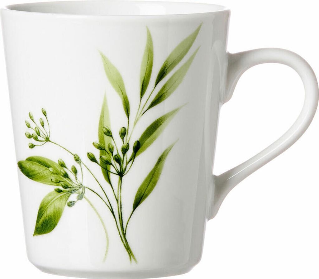 Ritzenhoff & Breker Kaffeebecher Evora, Kaffee Becher, Tasse, Porzellan, Weiß, 300 ml, 422474