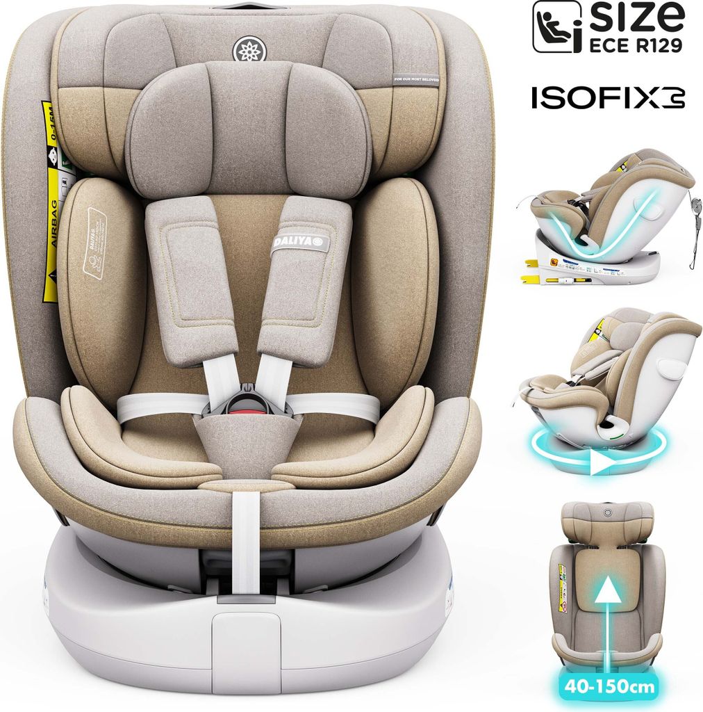 Daliya® ROTAZIONE i-Size 360° Kindersitz, ISOFIX & Produktbild 