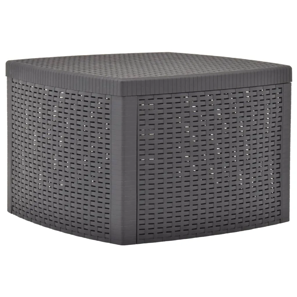 Table d'appoint carrée Moka 54x54 cm résistante aux UV pour Terrasse - 2