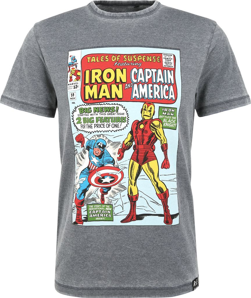Recovered T-Shirt Marvel Tales Of Suspense Blue mit coolem Marvel-Print blue L