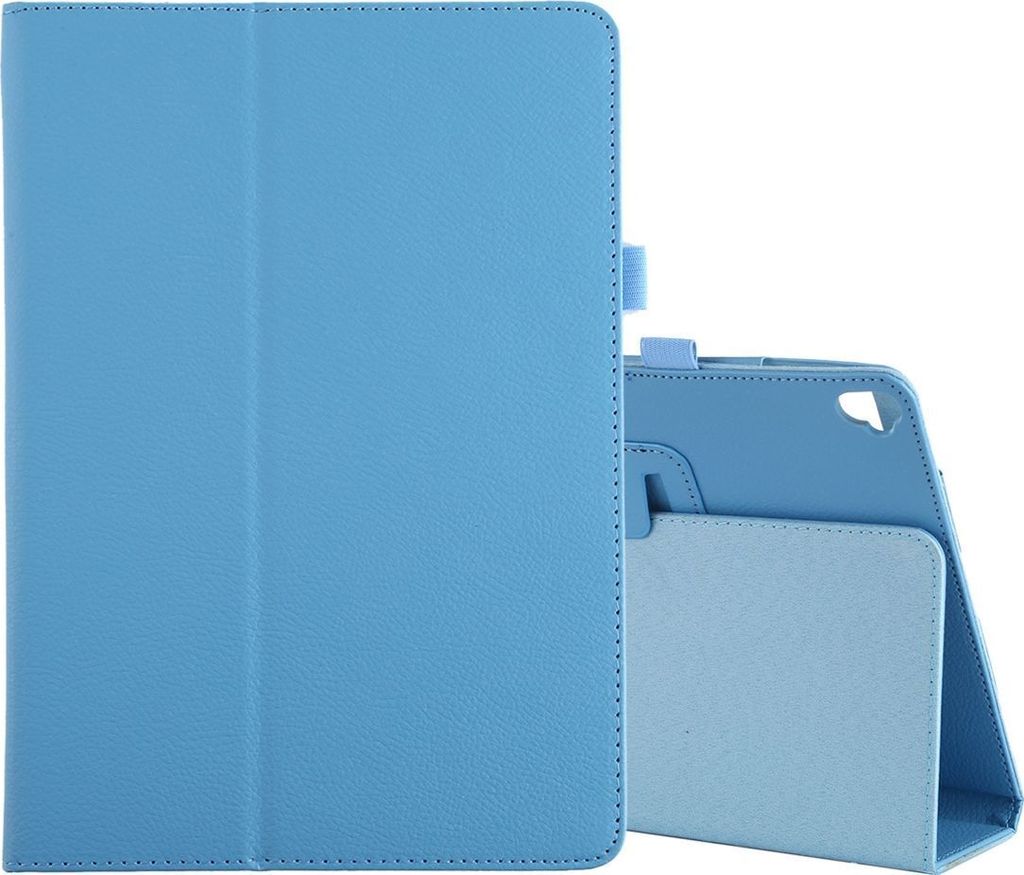 Mobigear Classic iPad 7 (2019) Hülle Klapphülle + Stifthalter - Blau