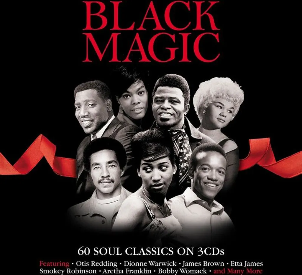 Black Magic 60 Soul Classics : Anthologie Soul 3 CD 60 Titres Cultes