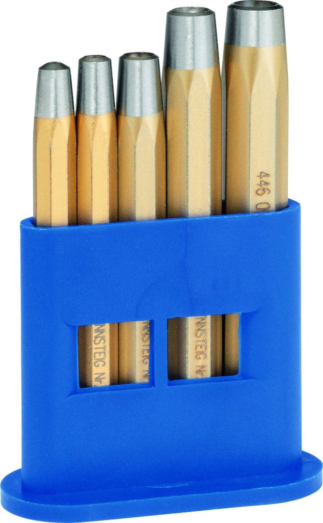 Rennsteig 446 100 Nietkopfsetzer Satz Gr. 2, 3, 4, 5, 6