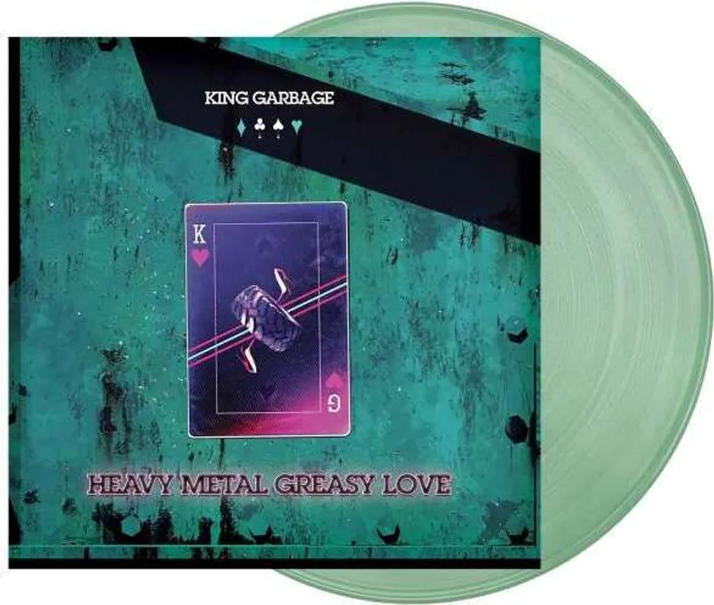 Vinyle King Garbage Heavy Metal Greasy Love pour Collectionneur Averti