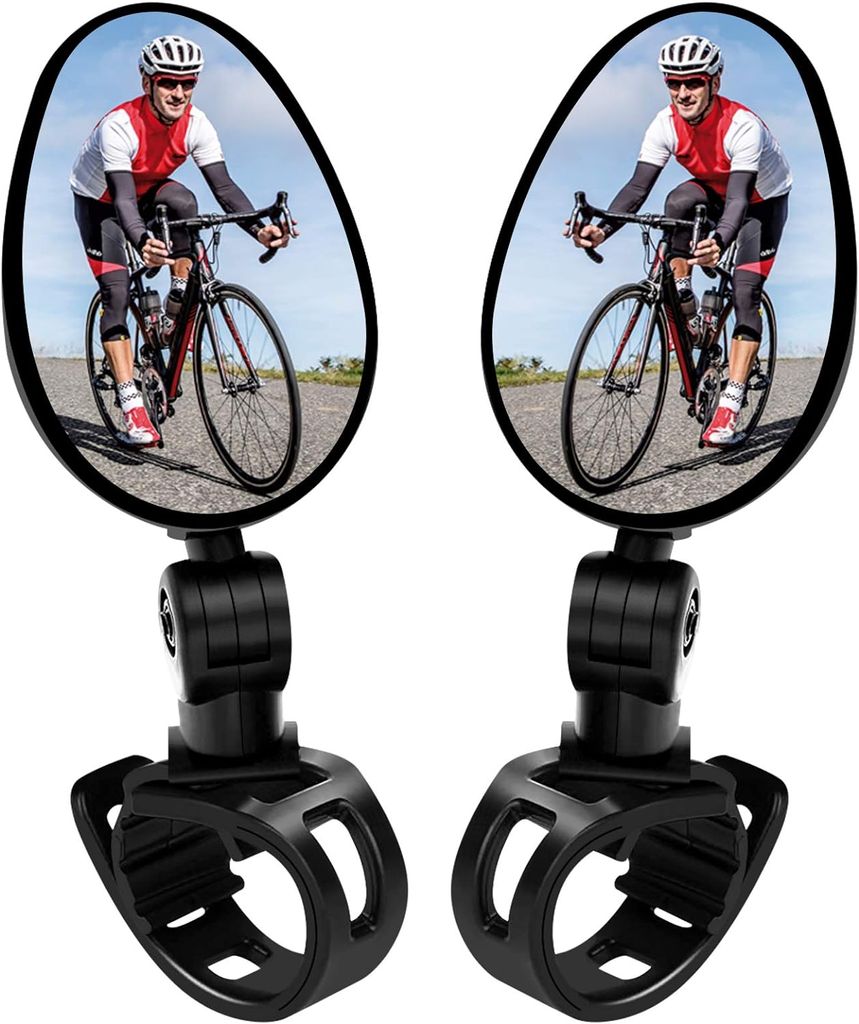 TuseRxln Fahrradspiegel [2 Stück] , 360°