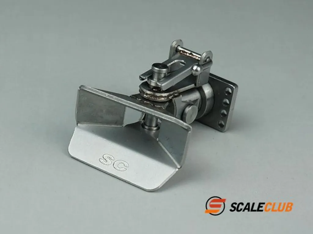 Attelage de remorque 1:14 inox : fini les casses sur camion RC