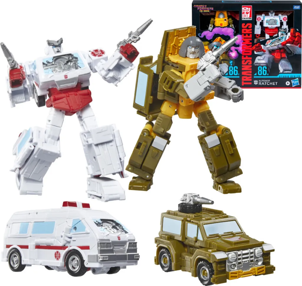 Transformers Brawn et Ratchet : Figurines Robustes pour Collection Durable - 36