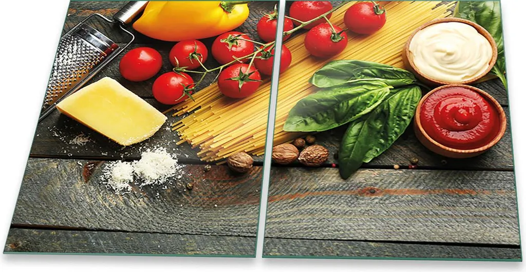 Coprifornelli Universali Vetro 2 Pezzi 40x52 | Piastre Protezione Cucina