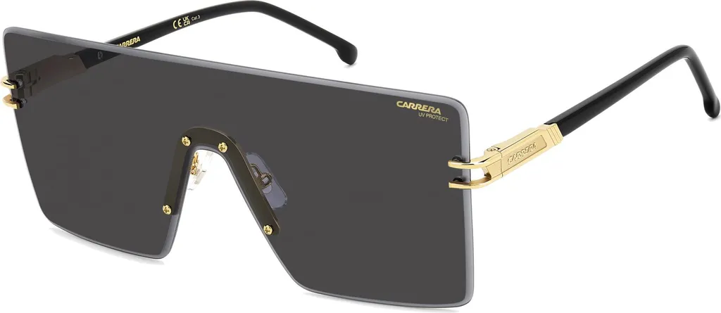 Lunettes de soleil Carrera 1075/S RHL/2K pour femme masque doré
