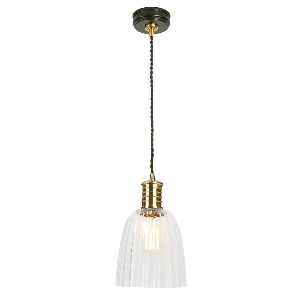 Suspension Elstead E27 - Solution d'éclairage rétro pour intérieur sombre