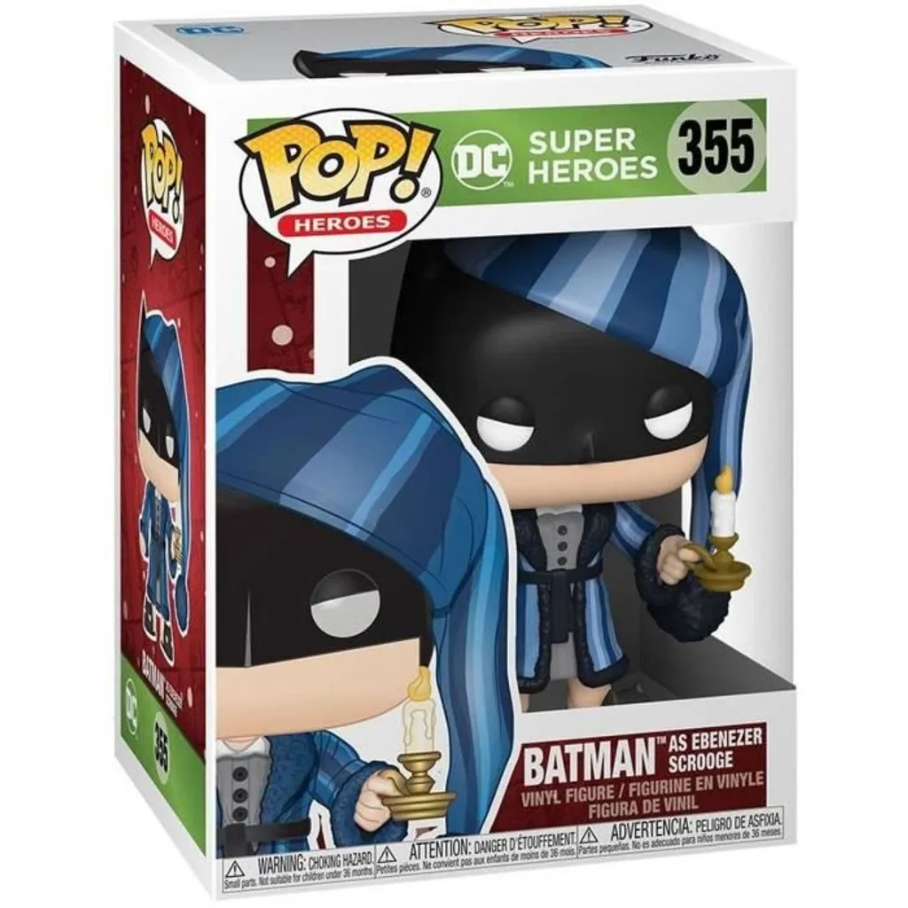 Batman Funko Pop 355 Ebenezer Scrooge Idée Cadeau Originale Noël et DC