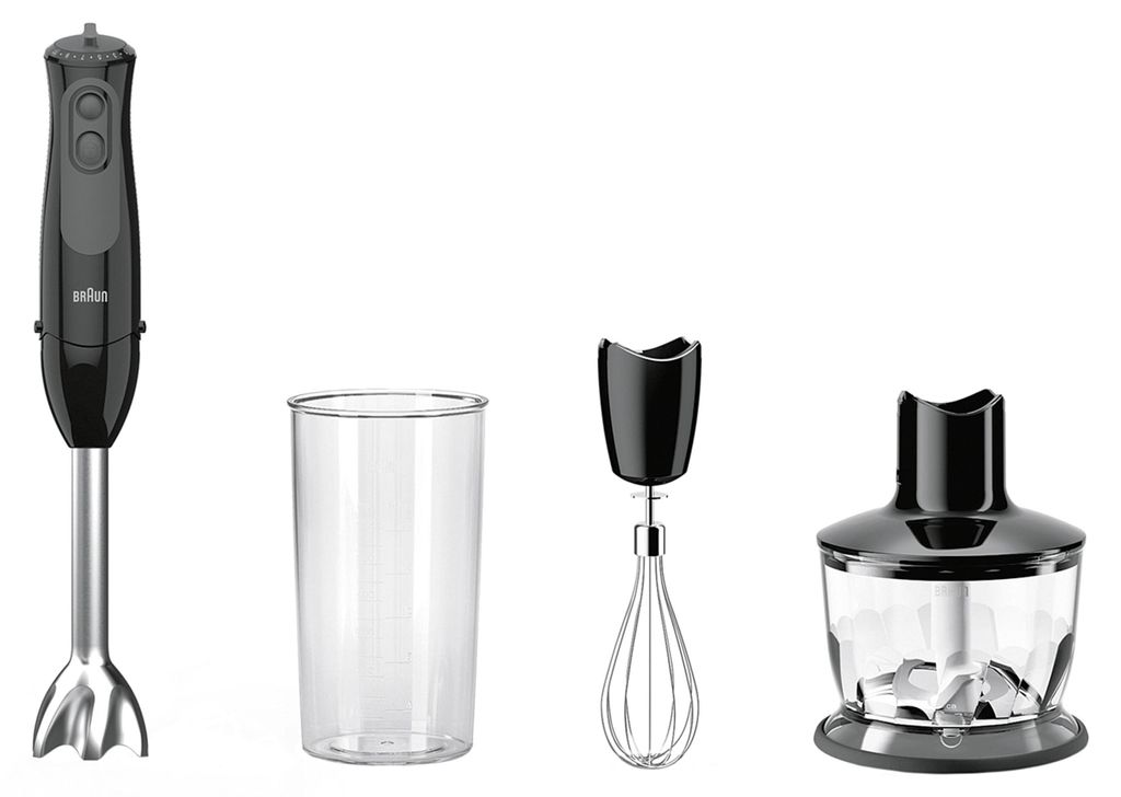 Braun MultiQuick 5 MQ 3135 BK, Pürierstab, 900 W, Schwarz Produktbild 