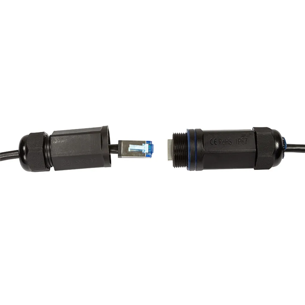 Cavo Patch Esterno LogiLink Professional 40m S/FTP Cat. 6A Nero CU - 6